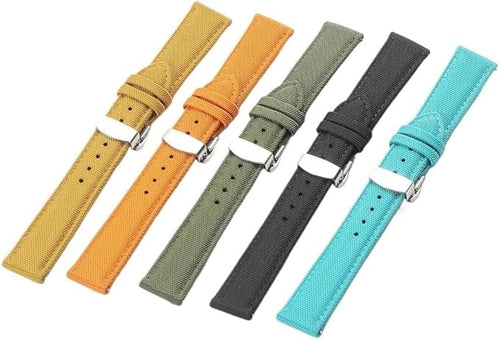 Quick Release Nylon Sailcloth Watch Strap