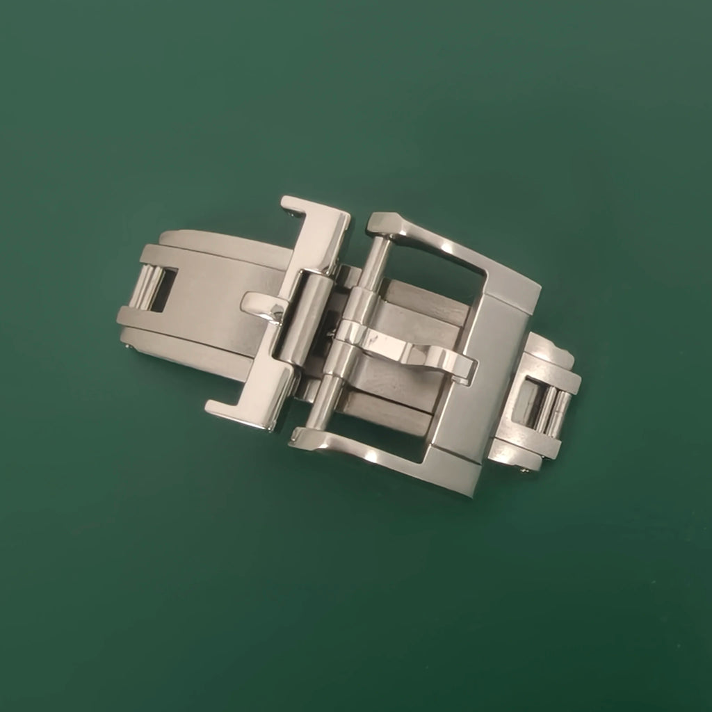 Watch Strap Spring Deployant Buckle Perfect Fit for Rolex Cartier Omega Watch Original Repalcement Watch Band Clasp