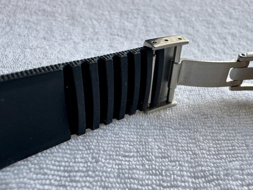 Rubber Watch Strap Universal Curved End Quick Release